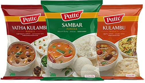 Pattu South Indian Mixes packets